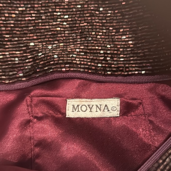 Moyna Purple Shimmery Clutch - Picture 4 of 4